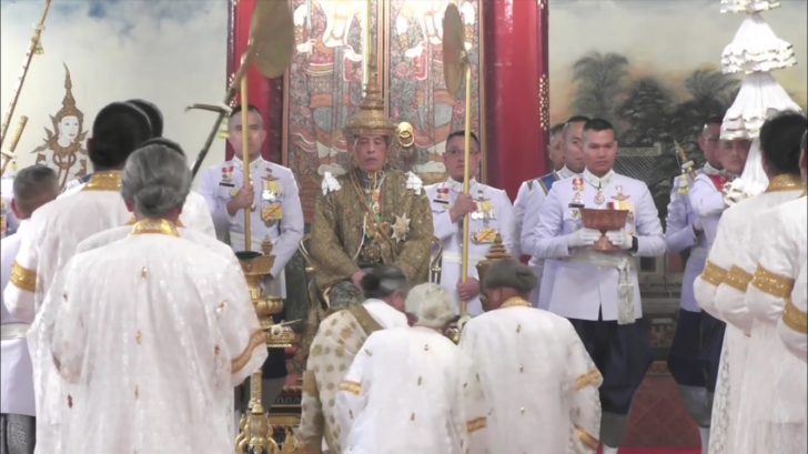 ประมวลภาพ พระราชพิธีบรมราชาภิเษก