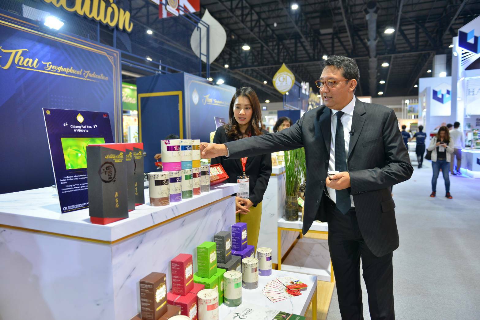 สินค้า GI  โดดร่วมงาน THAIFEX 2019 หวังเปิดตัวให้ต่างชาติรู้จัก   นำร่องมา 19 รายการ