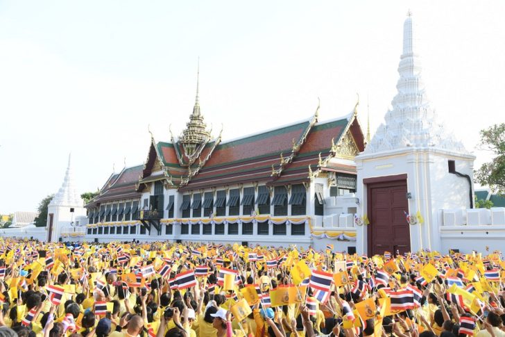 IMG_3643 ภาพชุด บรรยากาศประชาชนเข้าร่วมงานพระราชพิธีบรมราชาภิเษกตั้งเเต่ 4-6 พ.ค.