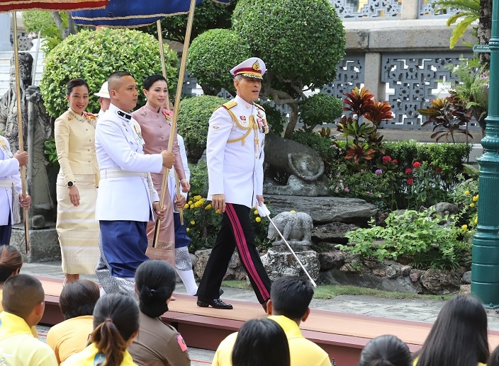 พระบาทสมเด็จพระเจ้าอยู่หัว สมเด็จพระราชินี เสด็จฯประกอบพระราชพิธีจรดพระนังคัลแรกนาขวัญ