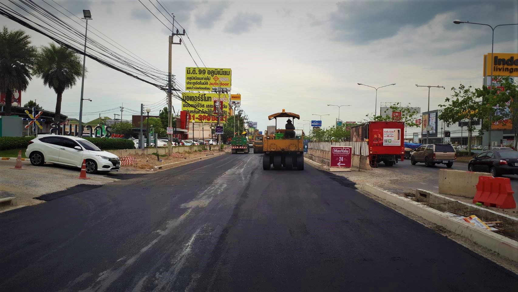 คืบหน้า 60% ขยายถนนราชพฤกษ์10เลนช่วงสุดท้าย “รัตนาธิเบศร์ถึง345” เปิดใช้ต้นปี’63