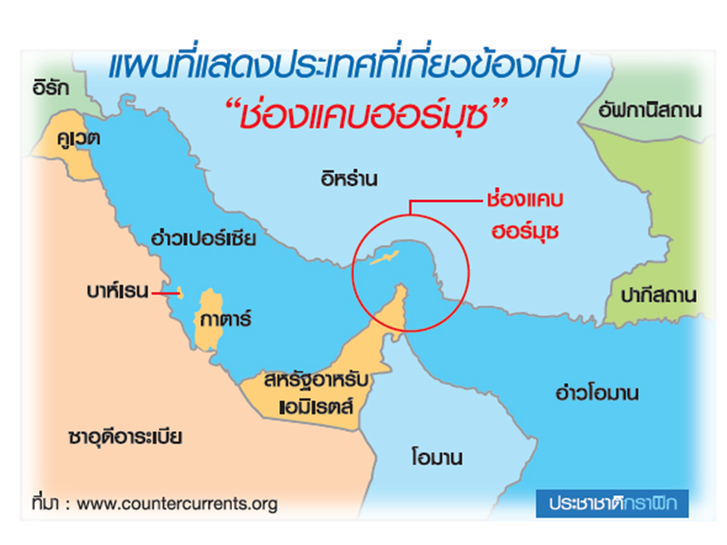 แผนปิด “ฮอร์มุซ” อิหร่านกุมชะตา “น้ำมันโลก”