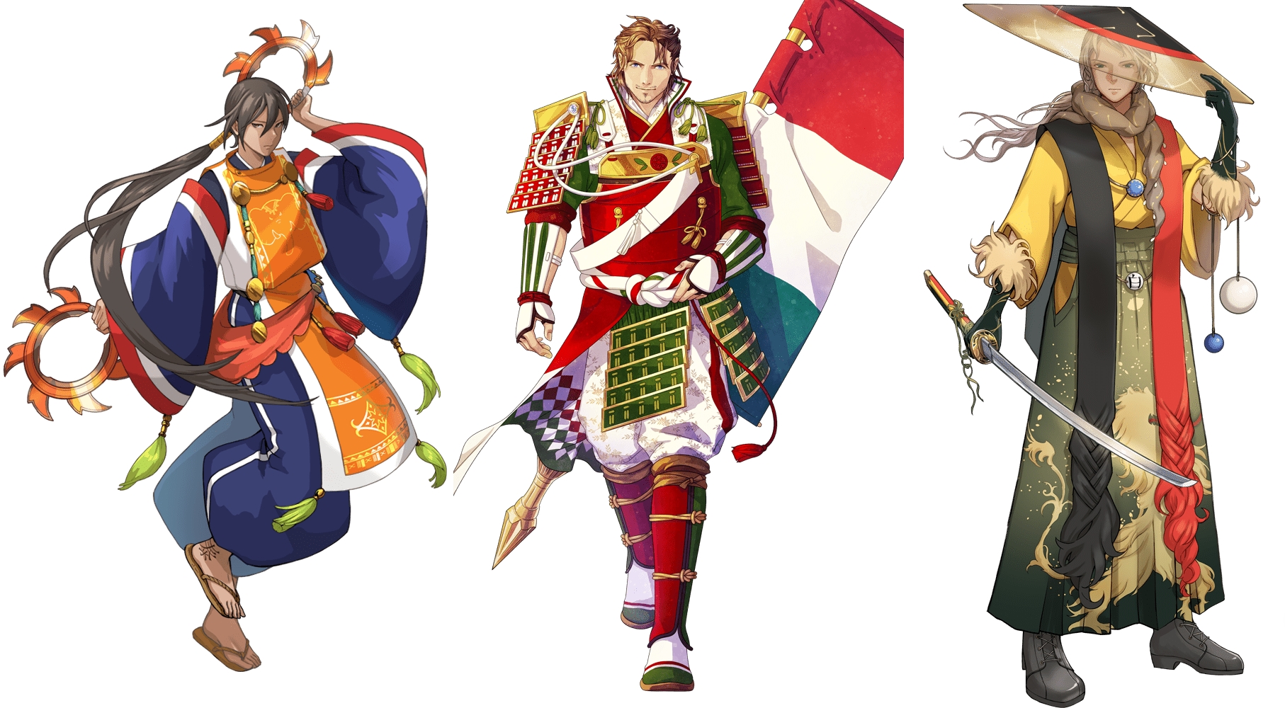 ปิ๊งไอเดีย! กลุ่มนักวาดการ์ตูนชาวญี่ปุ่น เปลี่ยนธงชาติ 32 ประเทศเป็นนักรบแดนอาทิตย์อุทัยสุดเท่ โปรโมต ‘โอลิมปิก 2020’