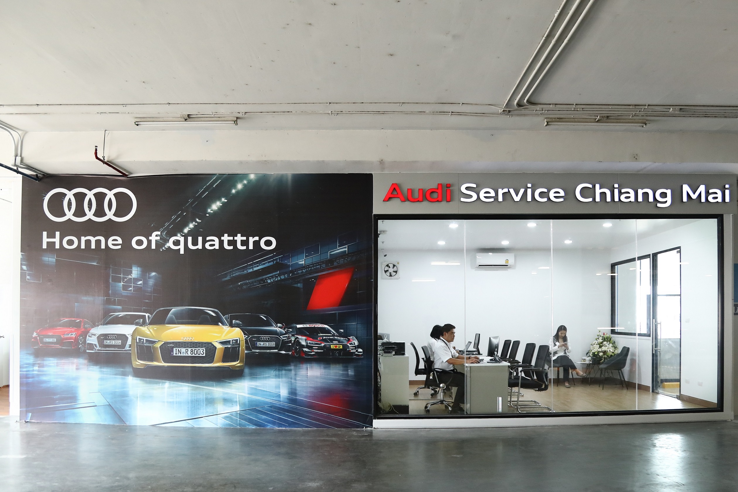 “ออดี้” ทุ่ม 5 ล้าน ผุด Audi Service ขึ้นห้างฯ กลางเมืองเชียงใหม่ ชูมาตรฐานเดียวกับศูนย์บริการหลัก