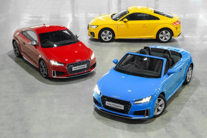 Audi TT Full range_01 อาวดี้ ส่ง “Audi TT” 3 รุ่น พิเศษดาวน์เริ่มต้นแค่ 5 หมื่นบาท