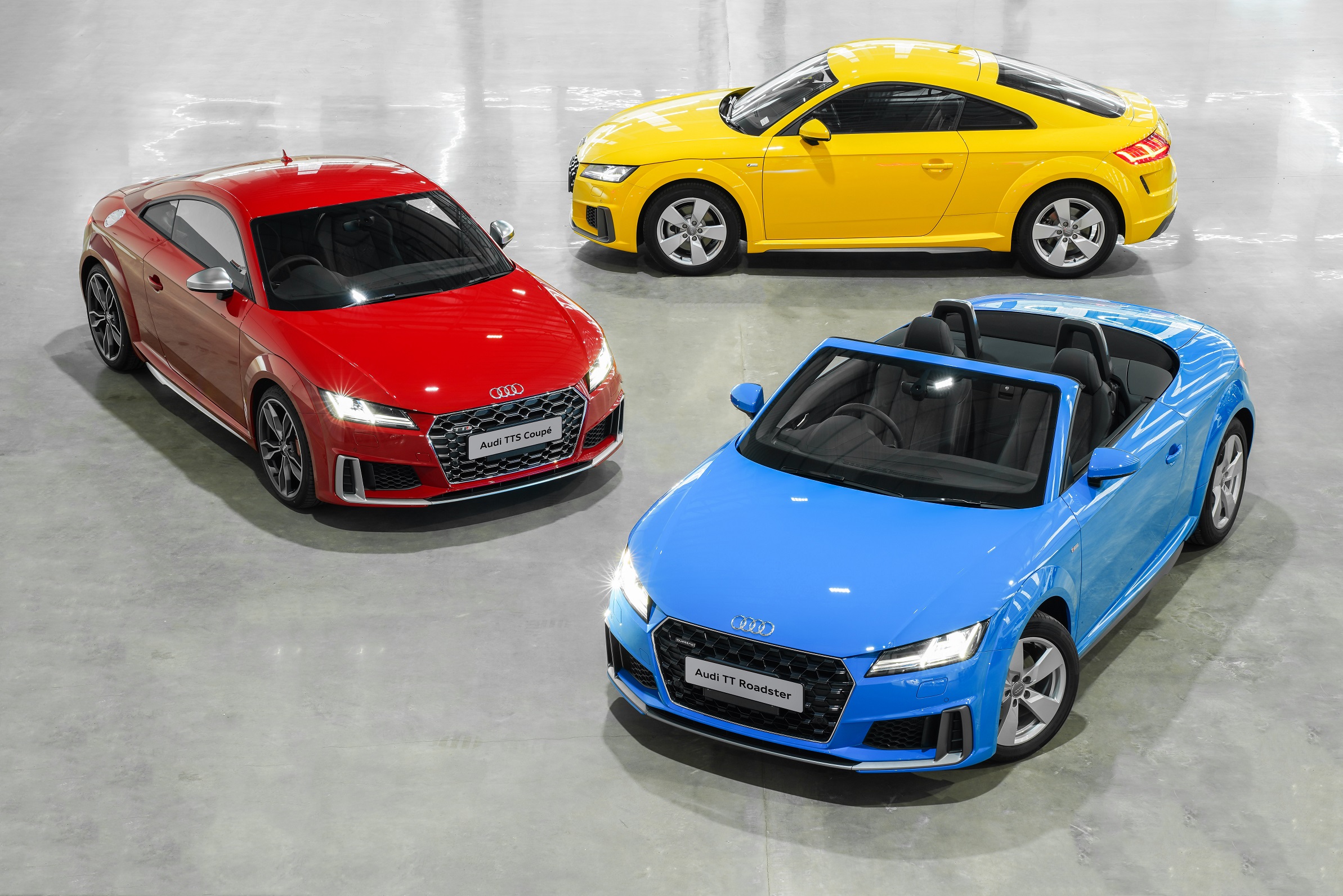 อาวดี้ ส่ง “Audi TT” 3 รุ่น พิเศษดาวน์เริ่มต้นแค่ 5 หมื่นบาท