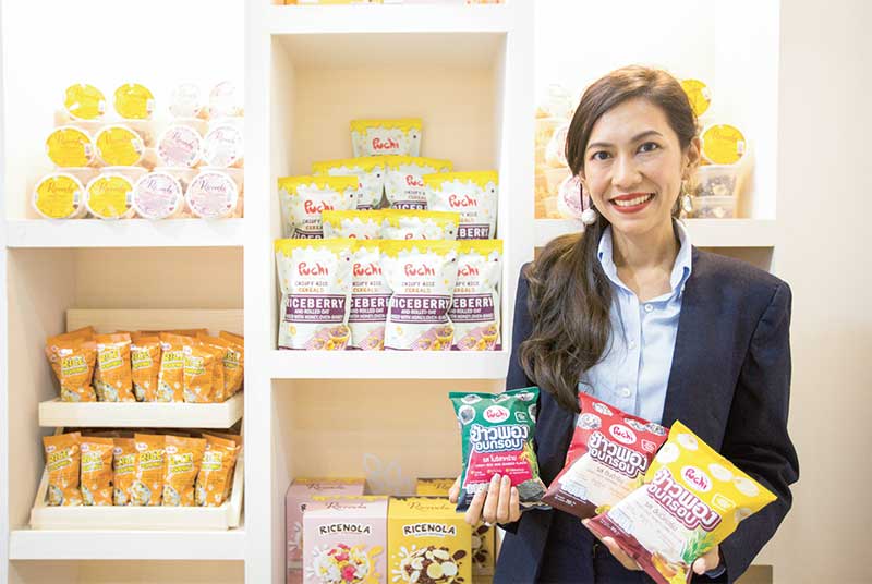 “นันทิยา เจียมอัมพร” ดันข้าวไทย ปั้นกราโนล่าแบรนด์ “พูชิ” ส่งออก