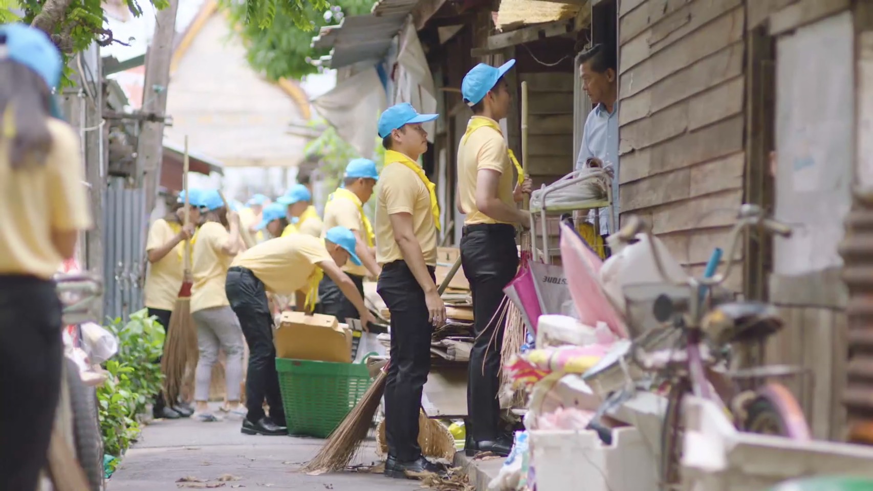 ม.เอเชียอาคเนย์ ทำภาพยนตร์สั้น แสดงผลงานจิตอาสา ‘พระราชทาน 904 วปร.’