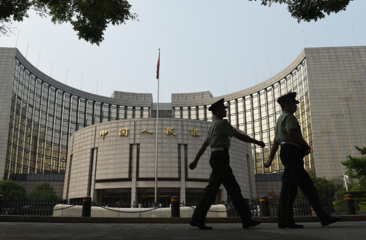 CHINA-ECONOMY-STOCKS ธนาคารกลางจีนจ่อเปิดตัว ส่งเสริมเงินหยวน+สู้ศึก “ลิบรา”