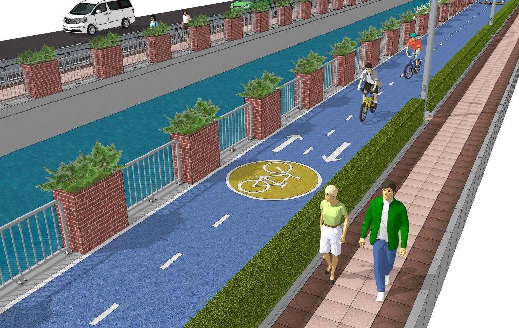 ทุ่ม 1.5 พันล้านทำถนนสวย เชื่อม “วิภาวดี-รถไฟฟ้าสีแดง” ลิงก์ 3 ระบบ “สถานีสูบน้ำ-ท่อลอด-ไบก์เลน”