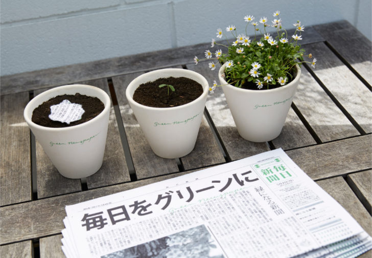 Green newspaper 2