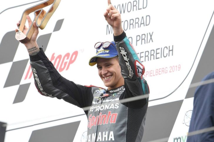 MotoGP 2019_๑๙๐๘๑๓_0009 การ์ตาราโร่ รีดฟอร์มเก่งควบ M1 ทะยานขึ้นโพเดี้ยม ออสเตรียน จีพี
