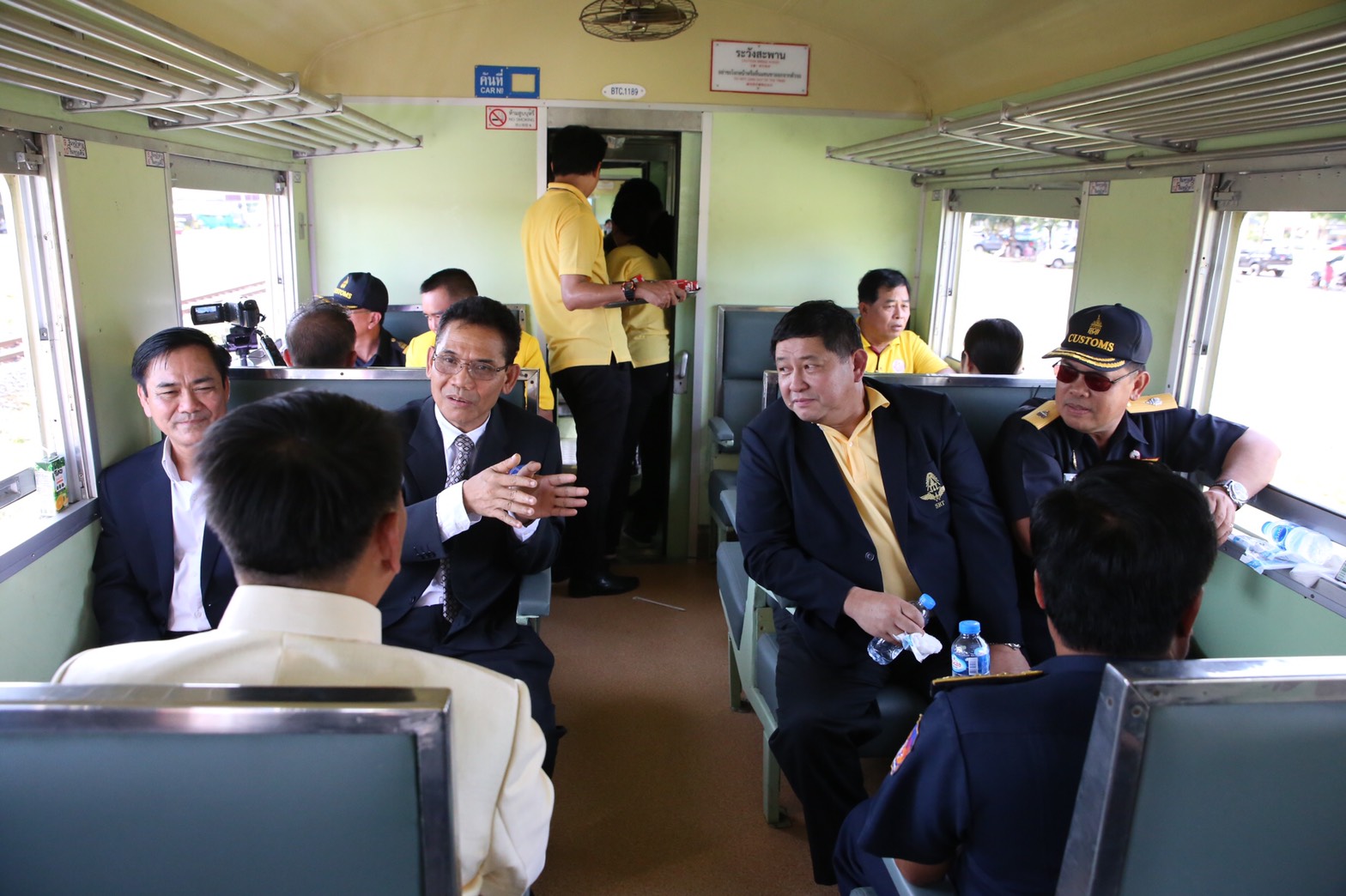 ชายแดน “ไทย-ลาว” คึกรถไฟเปิดเดินรถขนส่งสินค้า”หนองคาย-ท่านาแร้ง”