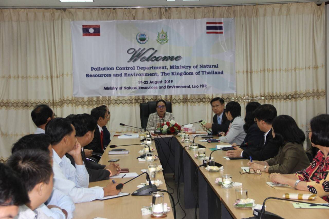 อธิบดีกรมควบคุมมลพิษนำทัพประชุมไทย-ลาว ผนึกกำลังแก้ไขปัญหามลพิษ เร่งเดินหน้า Action Plan