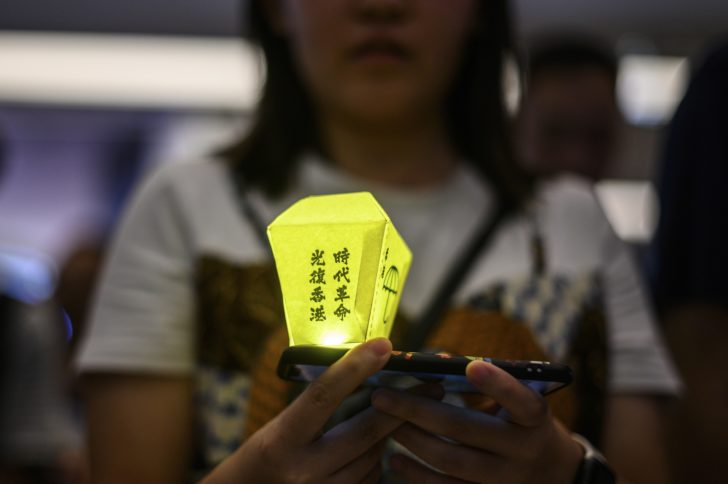 HONG KONG-CHINA-POLITICS-UNREST