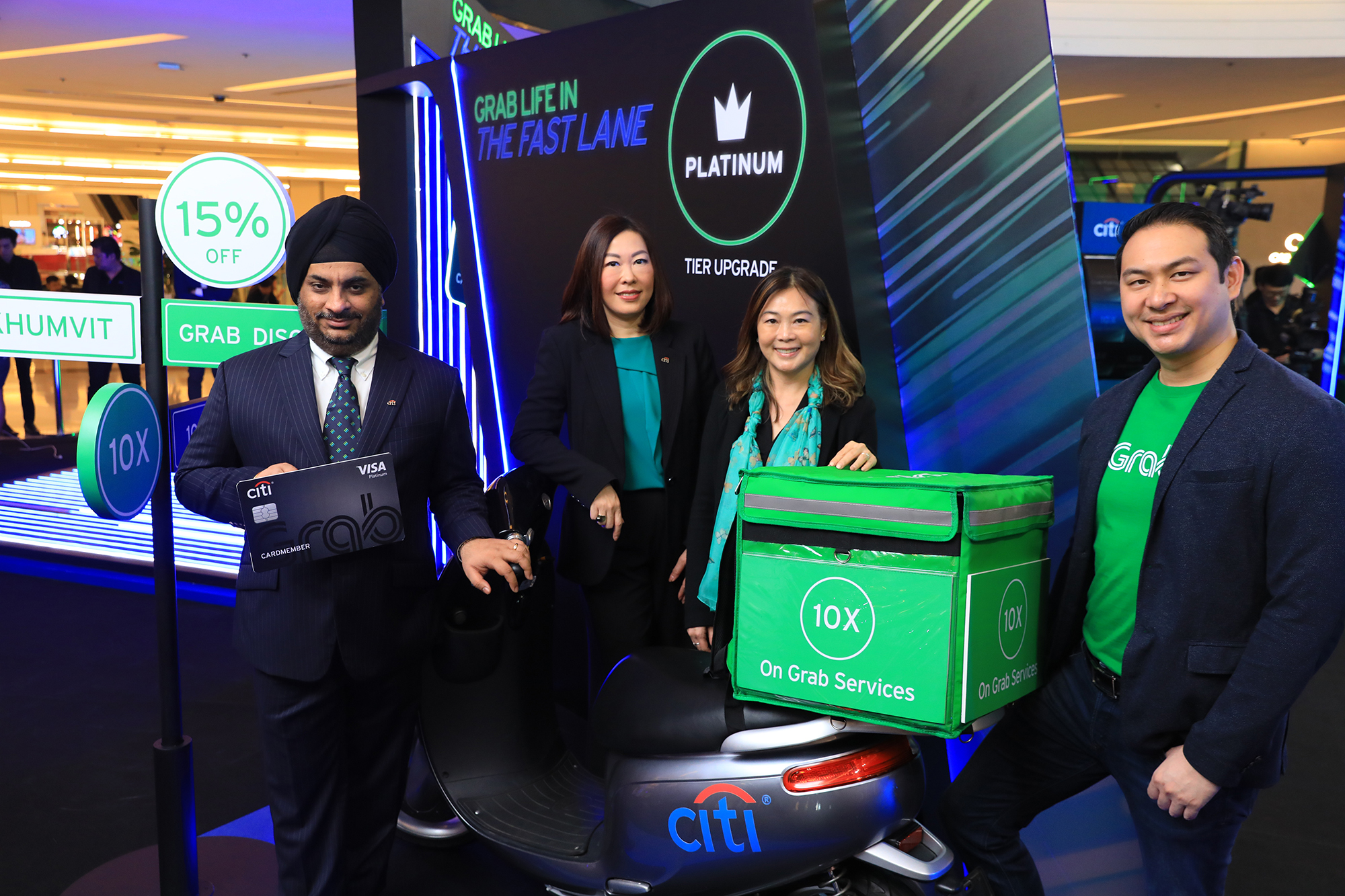 ซิตี้ผนึกแกร็บเปิดตัวบัตรเครดิต “Citi-Grab” ปั้นลูกค้ารายใหม่-หวังโตสองหลัก