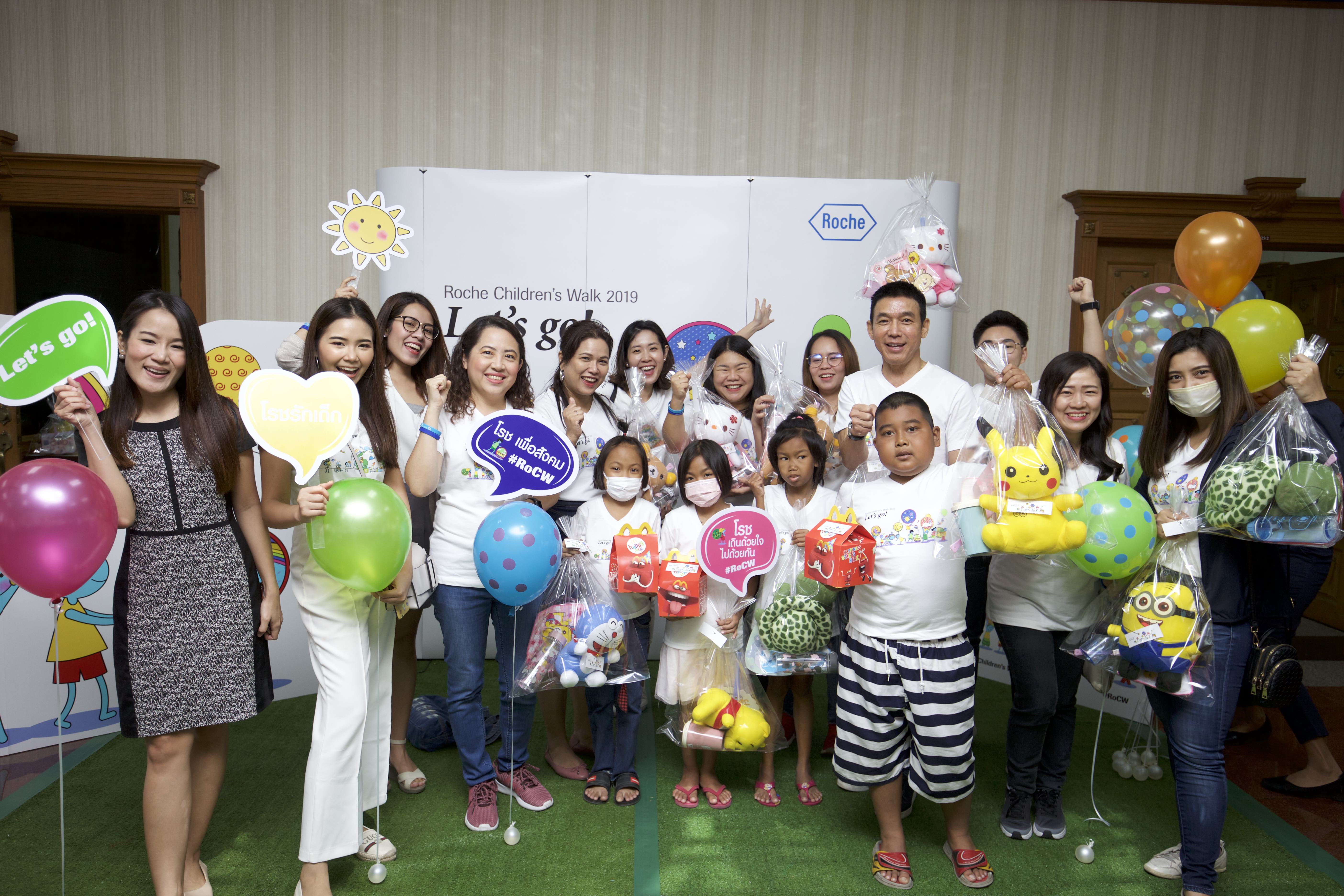 โรช ระดมทุน เดินด้วยใจเพื่อน้องป่วยโรคไต Children’s Walk 2019