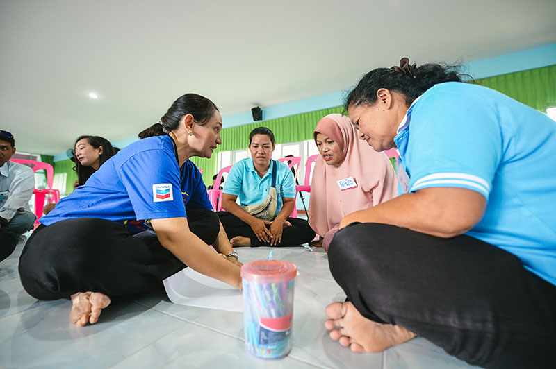 กลยุทธ์ CSR 4E “เชฟรอน” พัฒนาคุณภาพชีวิตชาวสงขลายั่งยืน