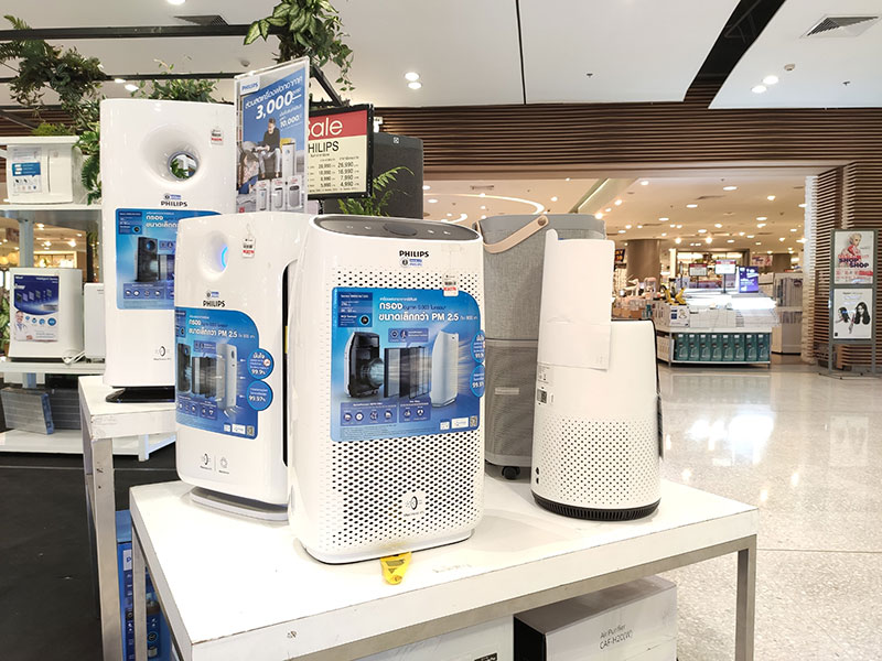 เครื่องฟอกฯคึกรับ PM2.5 แห่สต๊อกสินค้า-อัดโปรแรงหนุนโต 60%