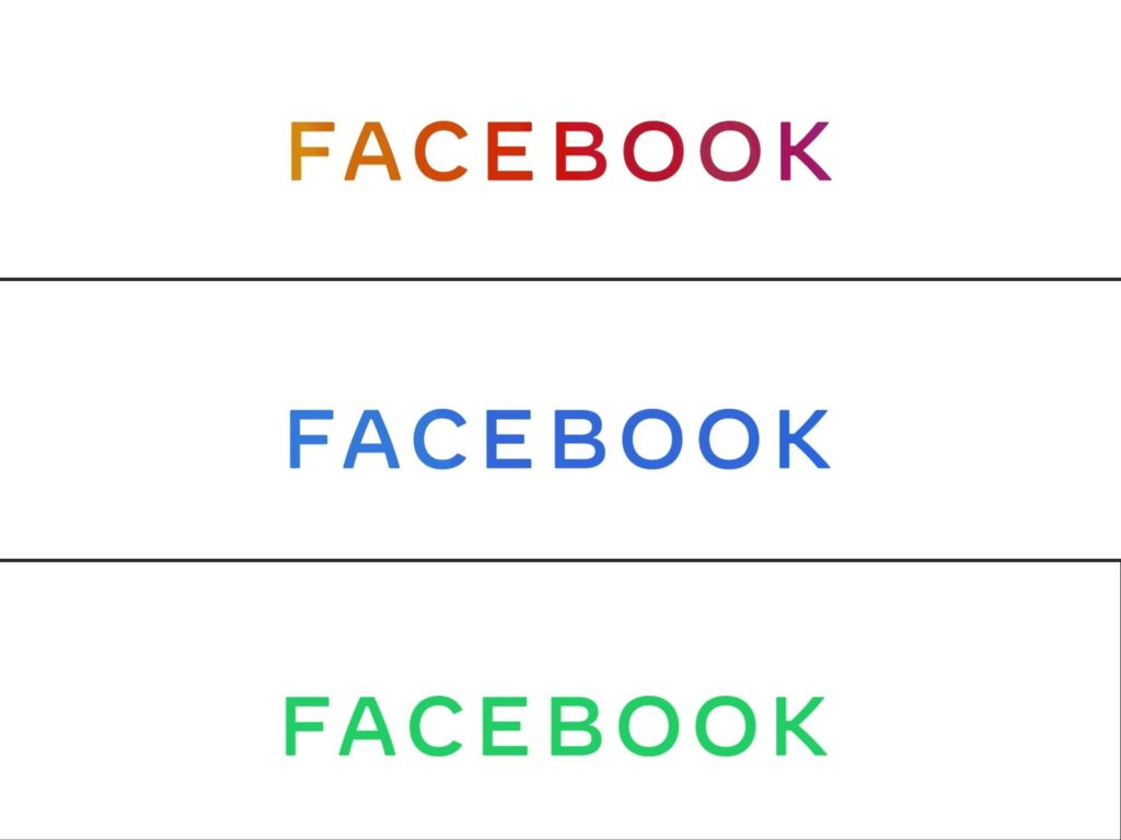 โลโก้ใหม่ของ Facebook