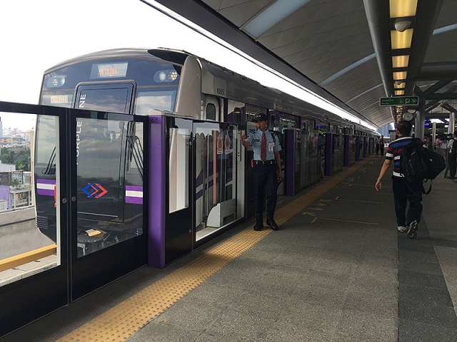 ลดค่าโดยสาร รถไฟฟ้าสายสีม่วง ลดค่าโดยสาร รถไฟฟ้าสายสีม่วง