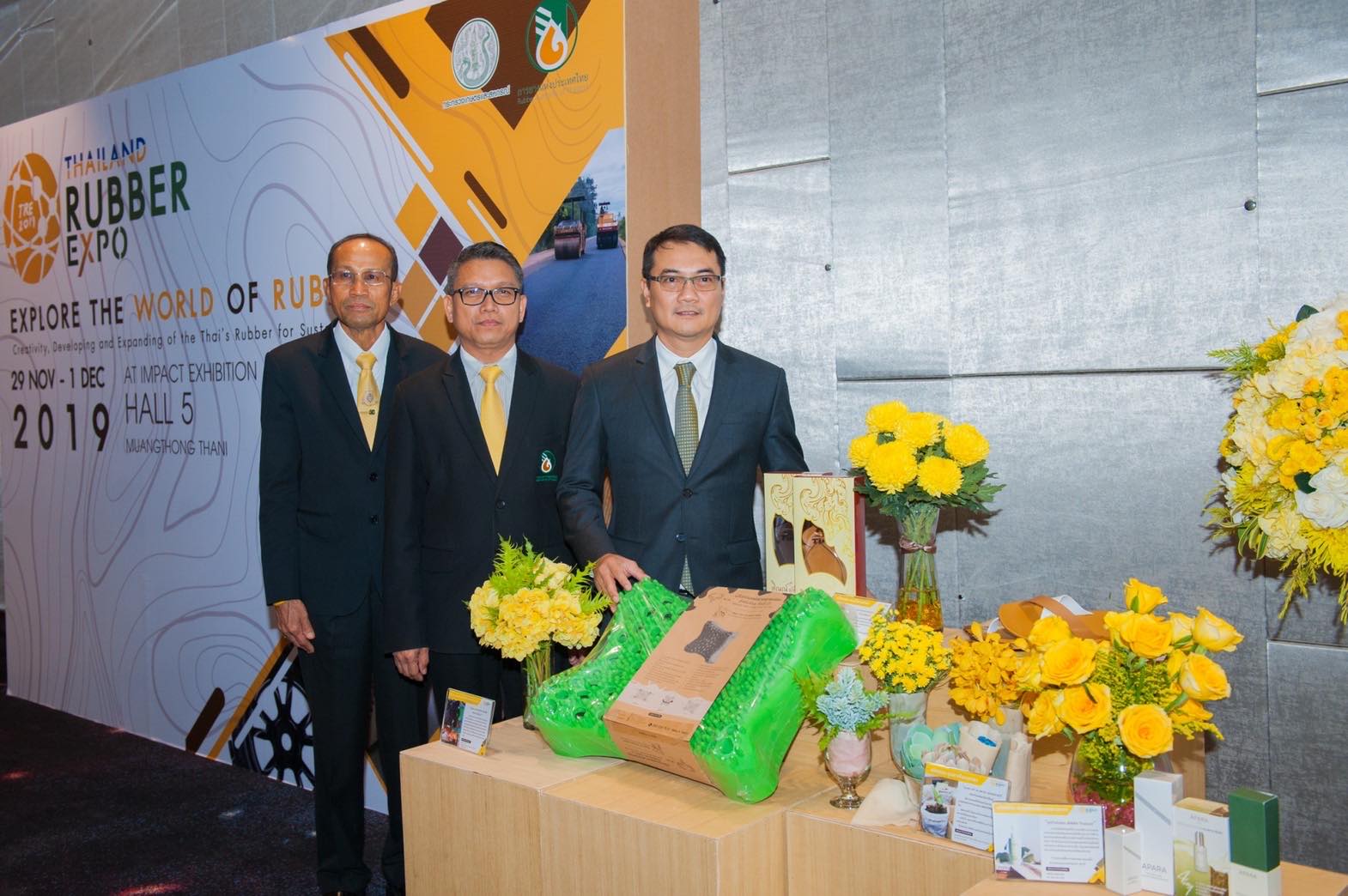 เกษตรเปิดบ้าน “Thailand Rubber Expo” รุกแมชชิ่งสินค้ายางแปรรูป เผยทิศทางราคายางยังเป็นบวก