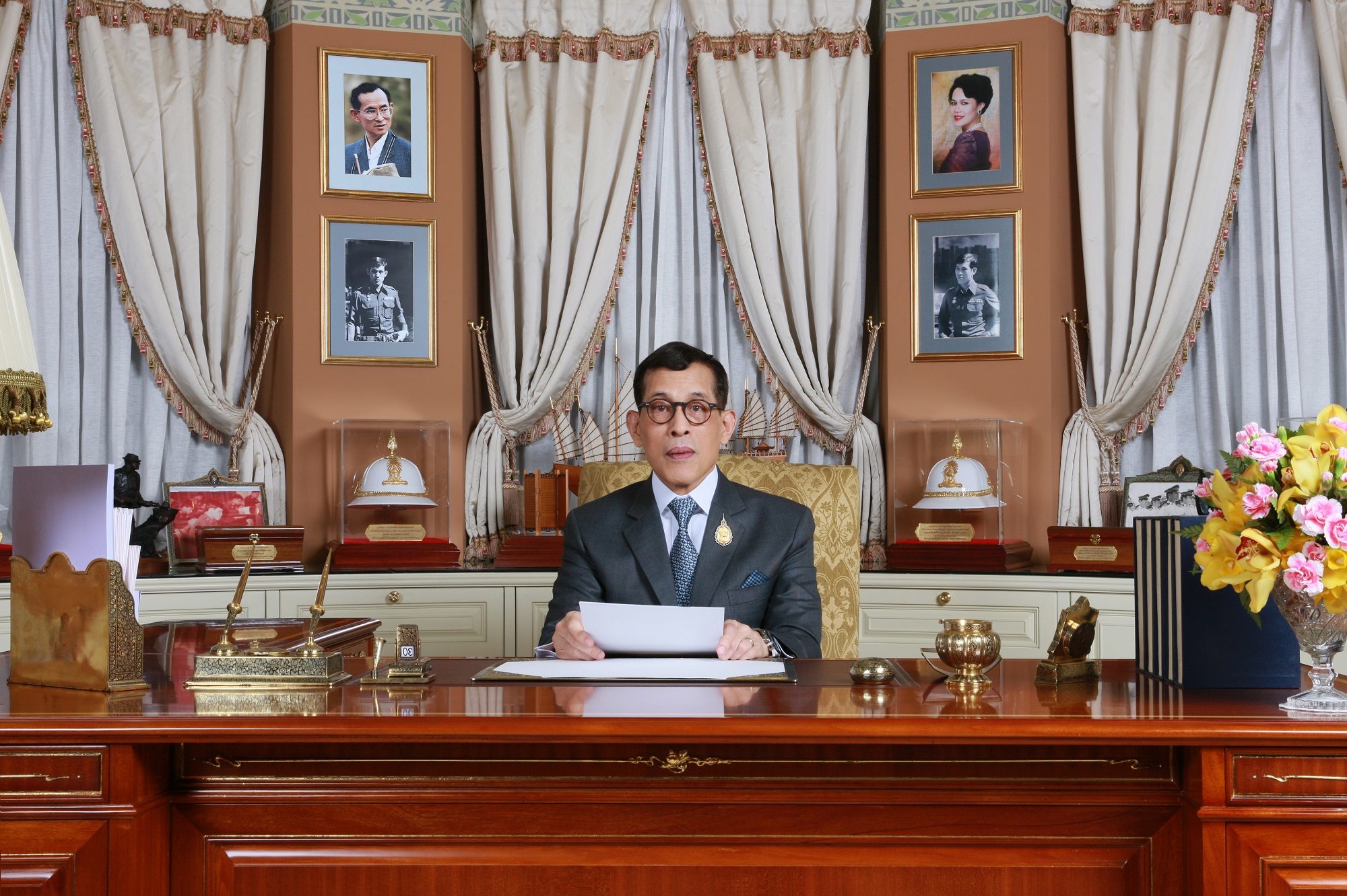 พระบาทสมเด็จพระเจ้าอยู่หัว พระราชทานพระราชดำรัสอำนวยพรปีใหม่ 2563