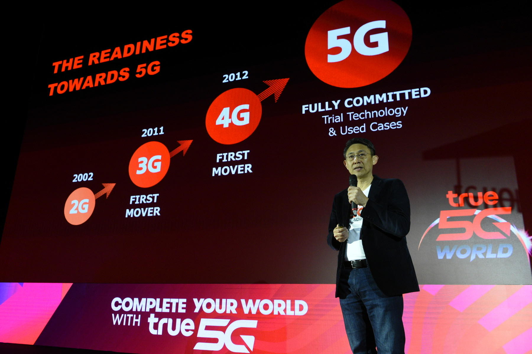 “กลุ่มทรู” ยึดสยามสแควร์ จัดคอนเสิร์ตไฮเทค โชว์ 5G