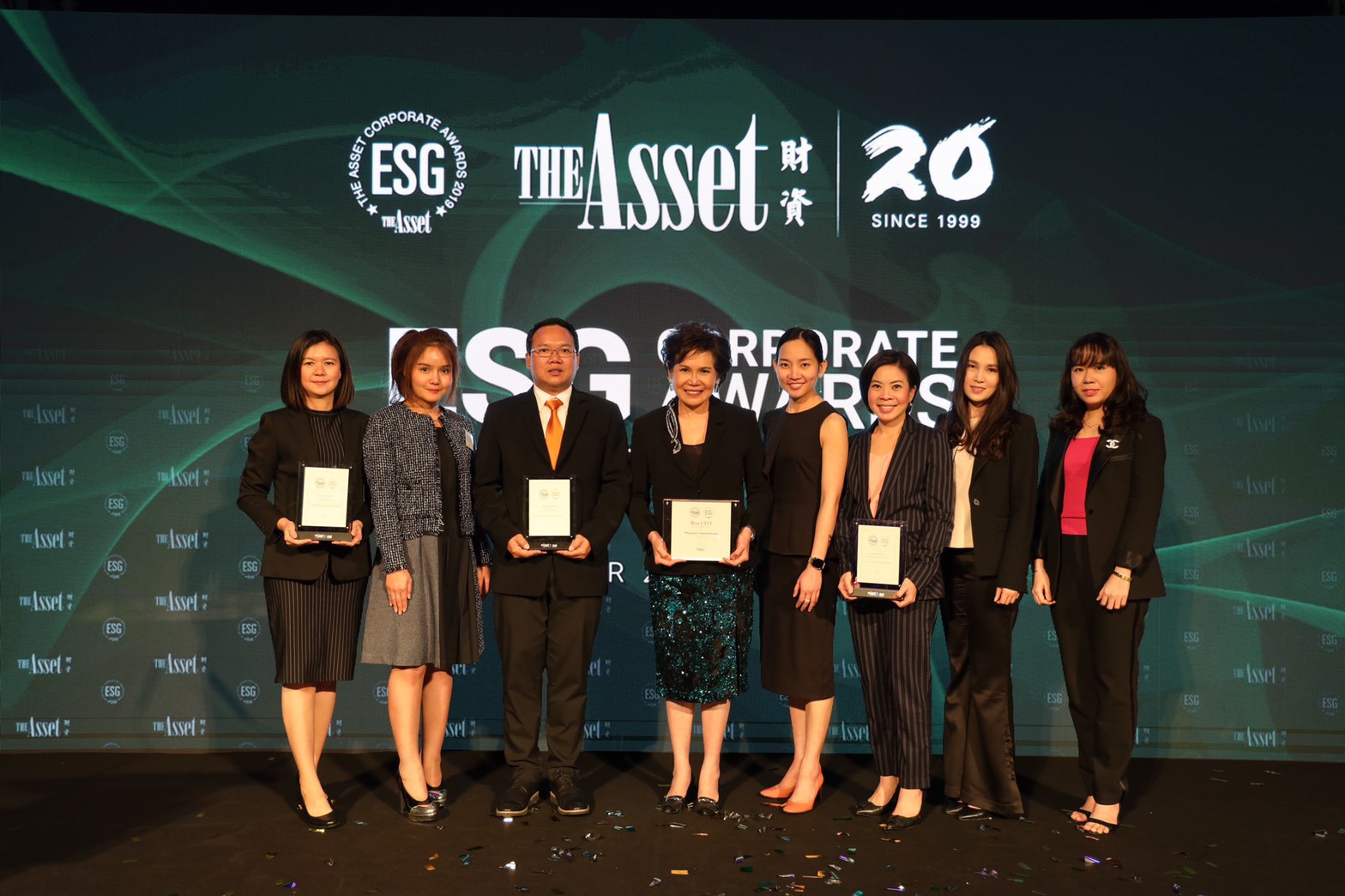 ‘ปรียนาถ’ นำทัพบี.กริม เพาเวอร์ คว้า 4 รางวัล The Asset ESG Corporate Awards 2019