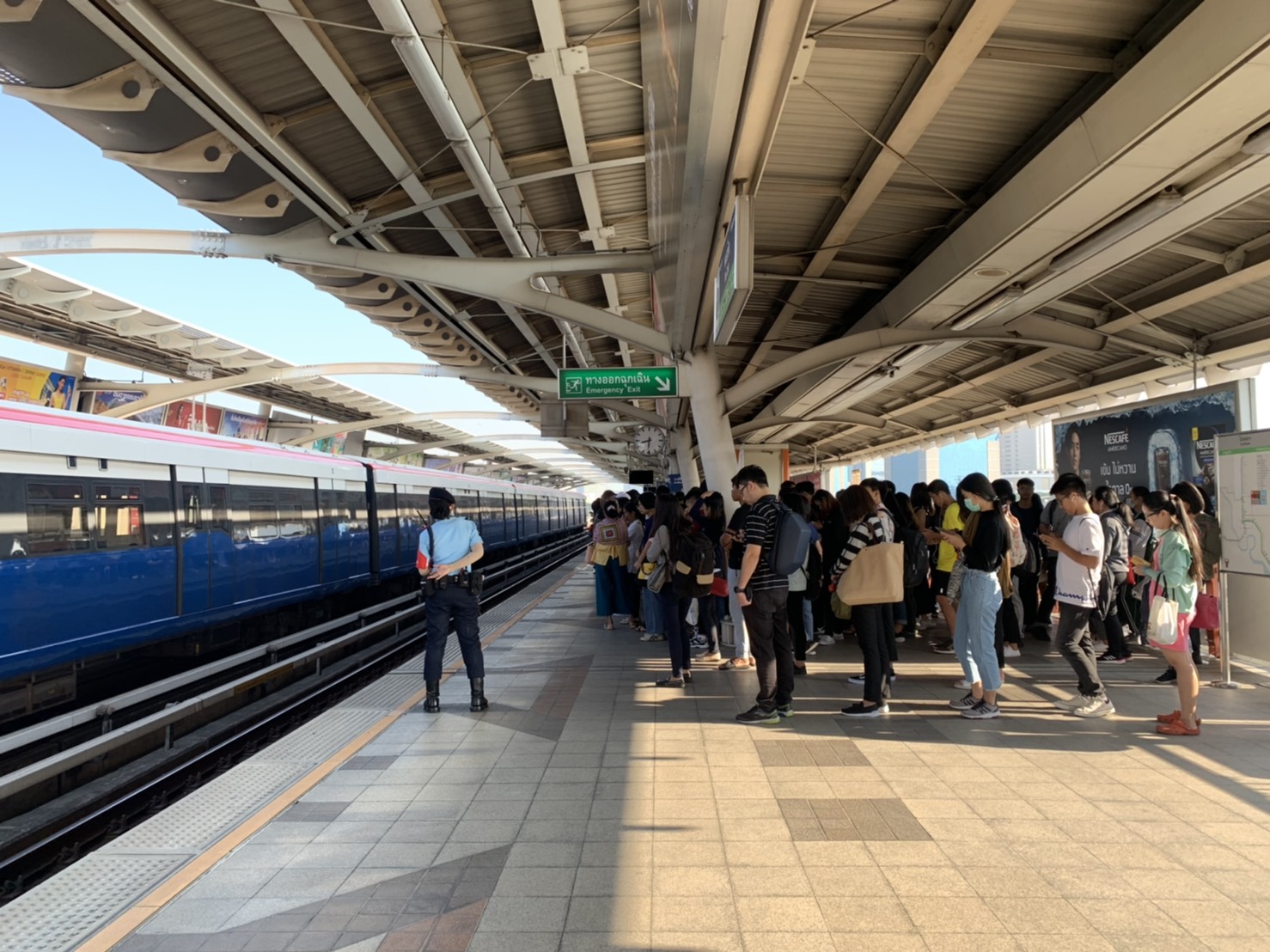 เผื่อเวลา! รถไฟฟ้าบีทีเอส “ม.เกษตร-เคหะฯ” ขัดข้องดีเลย์ 20 นาที