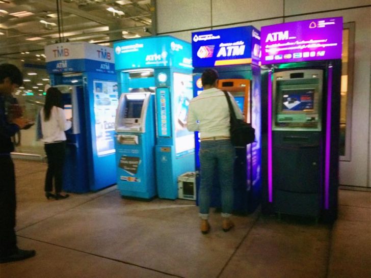 ตู้เอทีเอ็ม ATM Thai ATM เอทีเอ็ม ธนาคาร