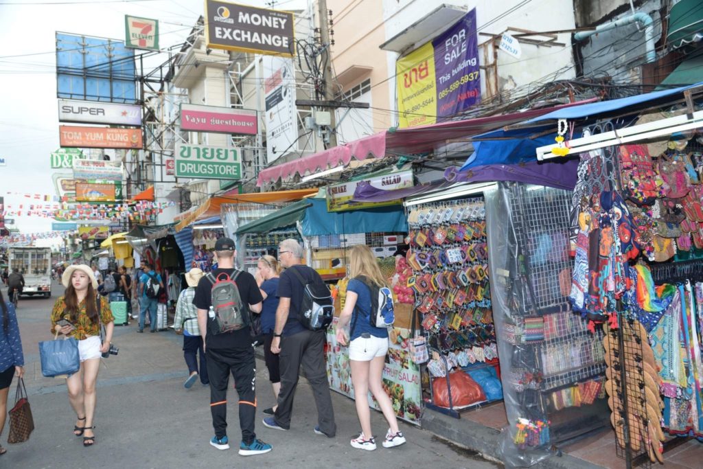 ถนนคนเดิน ข้าวสาร