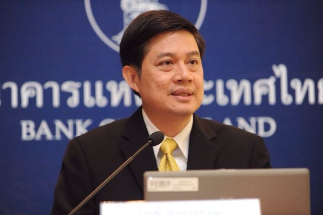นายเมธี สุภาพงษ์ รองผู้ว่าด้านเสถียรภาพการเงิน ธนาคารแห่งประเทศไทย (ธปท.) ธปท.ชี้ เงินบาทมีโอกาสอ่อนค่า