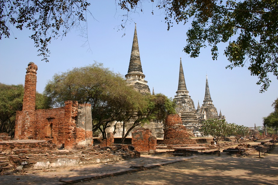 วัดพระศรีสรรเพชญ์ อุทยานประวัติศาสตร์พระนครศรีอยุธยา เข้าชมฟรี