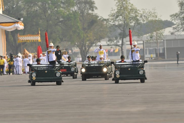 1 ซ้อมพิธีสวนสนามถวายสัตย์ปฏิญาณ เทิดพระเกียรติ ร.10 พระราชินี เสด็จฯสระบุรี 18 ม.ค.นี้