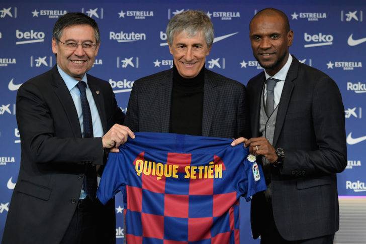 FBL-ESP-LIGA-BARCELONA ทำไม “กีเก้ เซเตียน” โค้ชที่ไม่เคยคว้าแชมป์ได้นั่งกุนซือบาร์เซโลนา