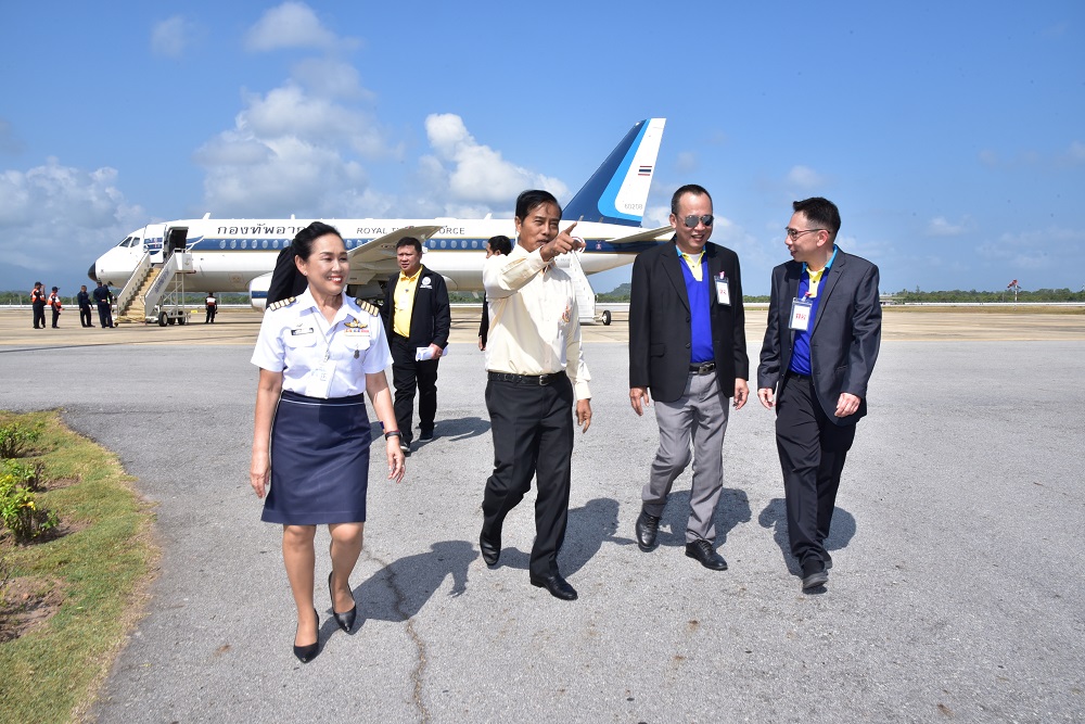 “ถาวร” ดูความพร้อมสนามบินนราธิวาสรับ ครม.สัญจรอัด800ล้านขยายอาคารหลังใหม่