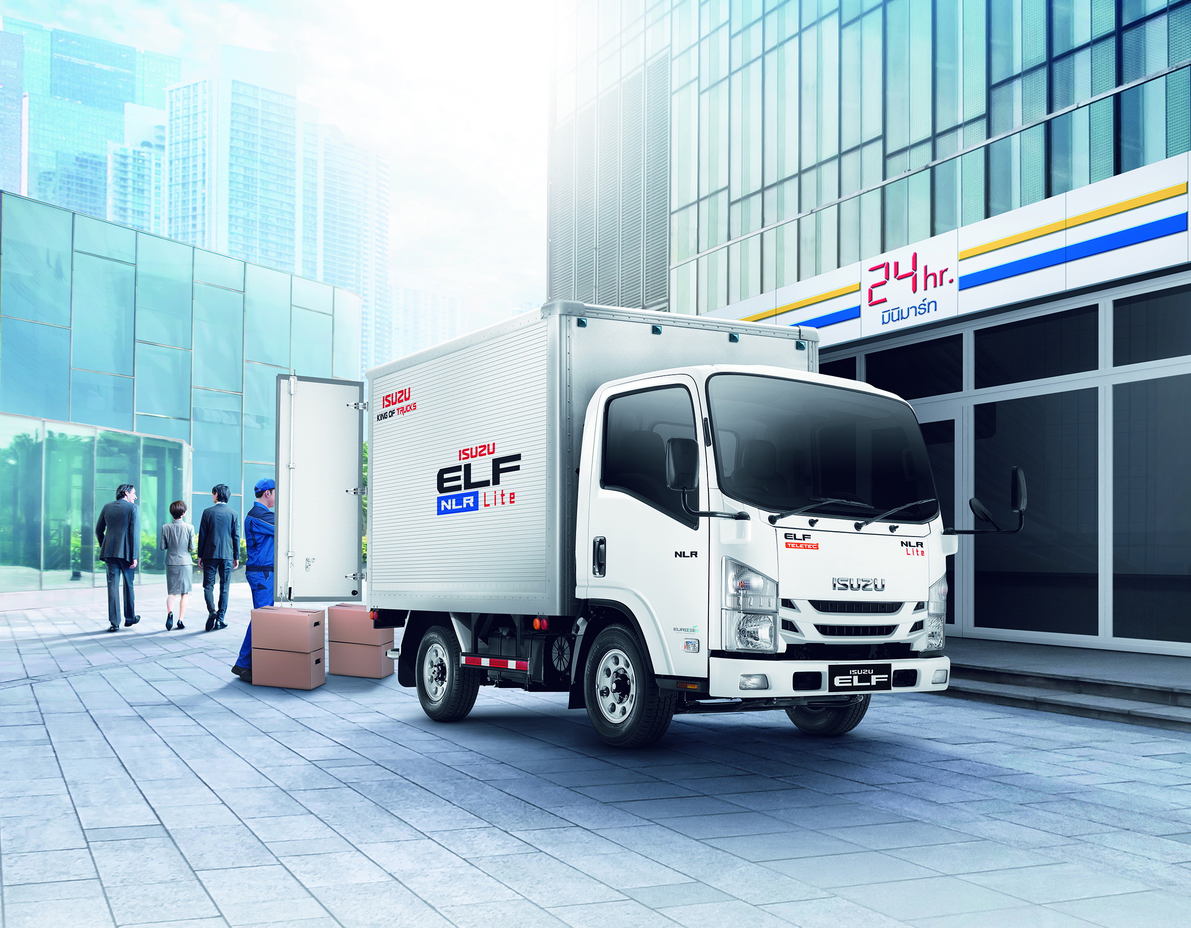 อีซูซุ เอลฟ์ “NLR Lite” เพิ่มความคุ้มค่า สะดวกทุกเวลาขนส่ง