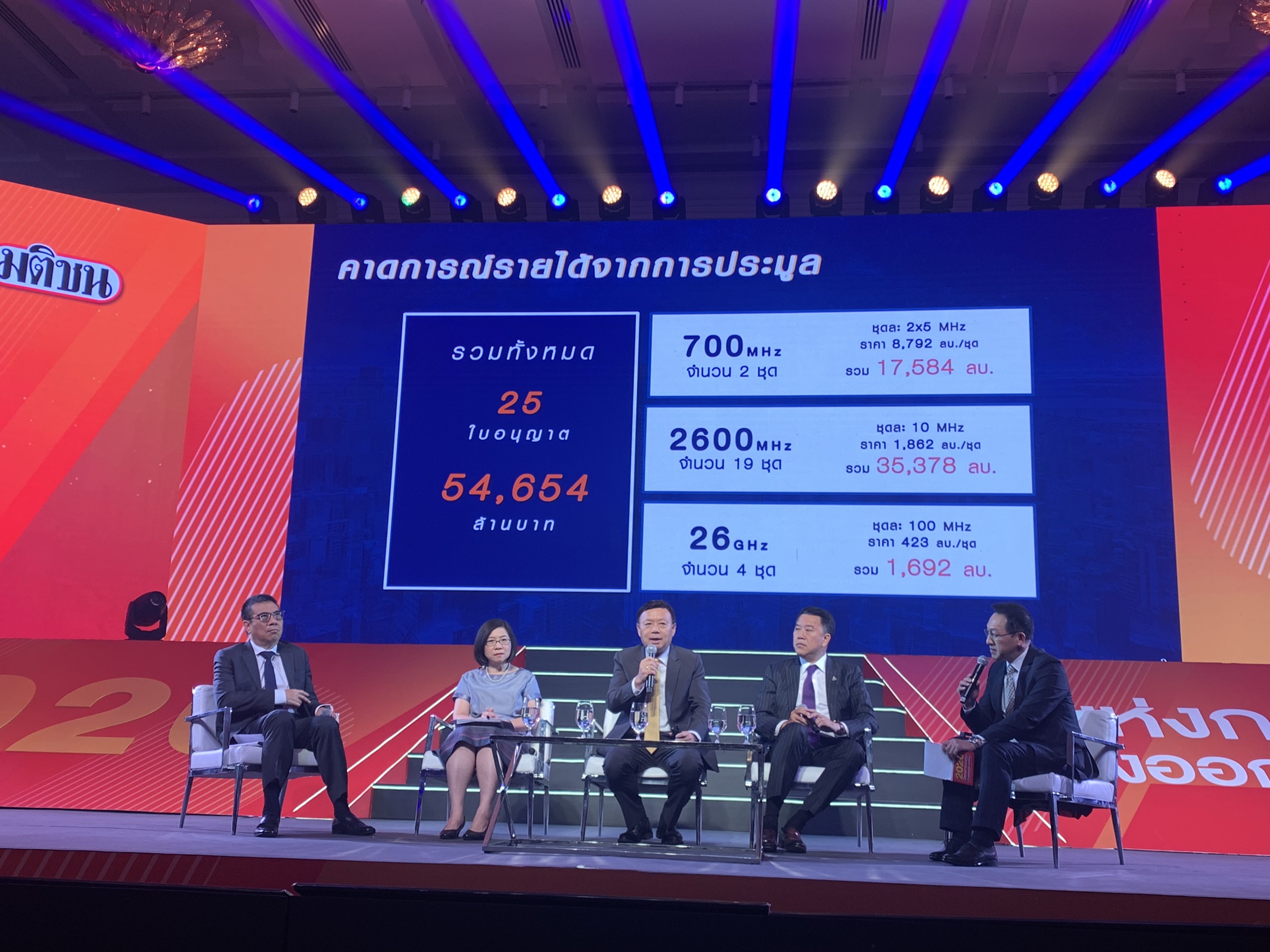 กสทช. ย้ำ 5G แสงสว่างการลงทุนประเทศไทย 1.7 แสนล้าน
