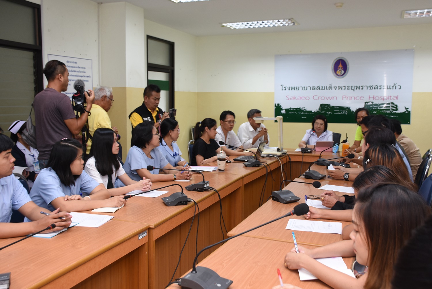 สาธารณสุข”สระแก้ว”จัดประชุมเจ้าหน้าที่เตรียมรับมือไวรัสโคโรนา
