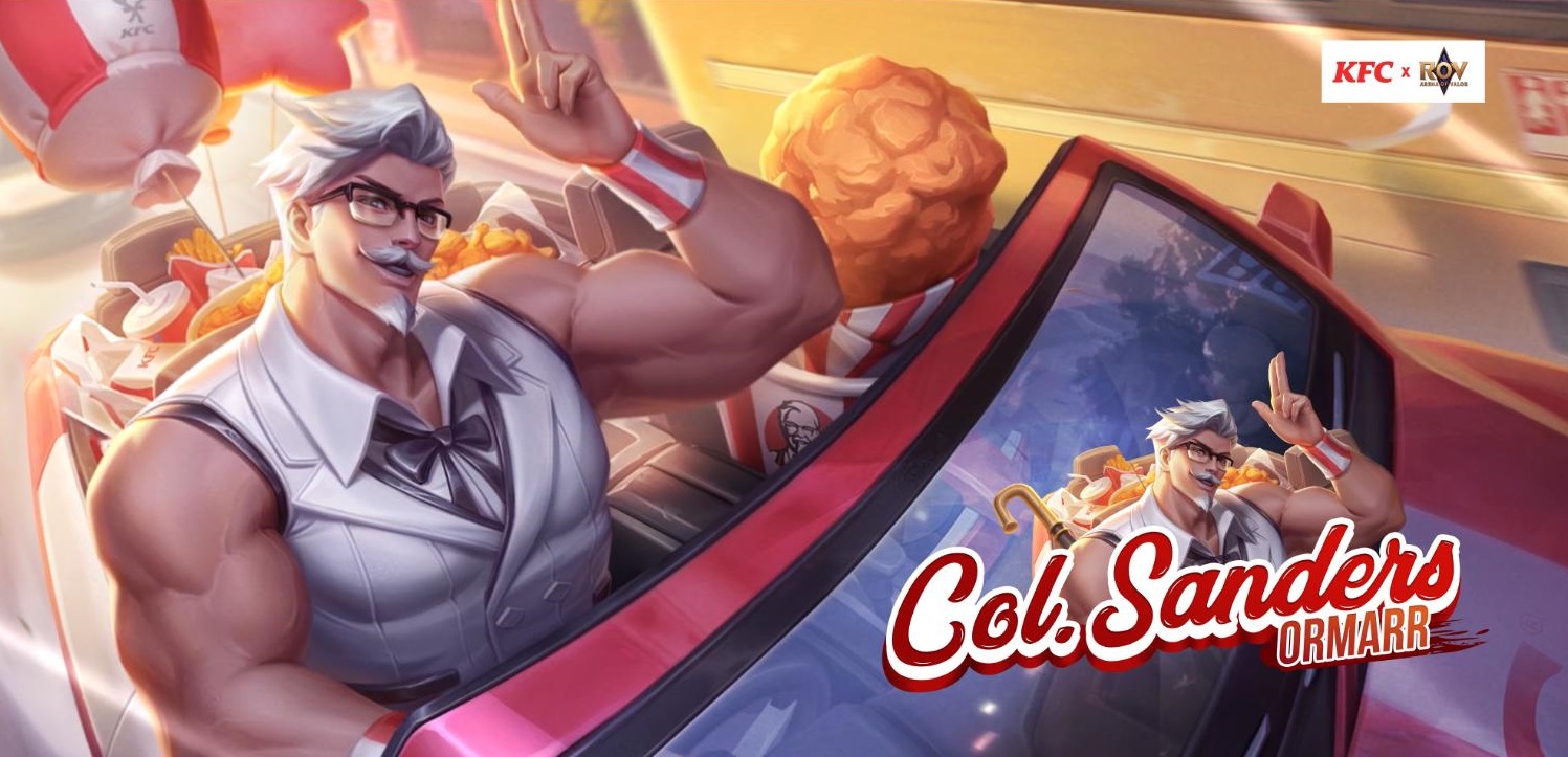 KFC เปิดแนวรบใหม่ “อีสปอร์ต” ผนึก RoV เจาะเกมเมอร์ย้ำแชมป์ไก่ทอด