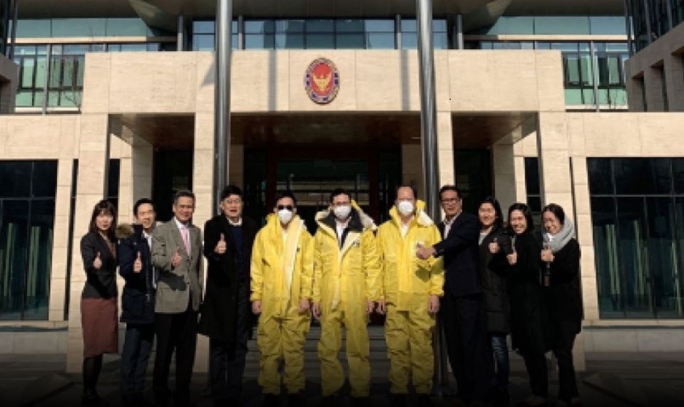 สถานเอกอัครราชทูตกรุงปักกิ่ง ส่ง 3 นักการทูตไปปฏิบัติภารกิจช่วยคนไทยในอู่ฮั่น