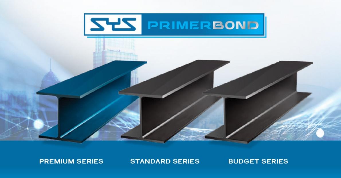 SYS Primerbond เหล็กเอชบีมป้องกันสนิมจาก SYS มาตรฐานจากโรงงาน ก่อสร้างรวดเร็ว ยืดอายุโครงสร้างให้ยาวนาน