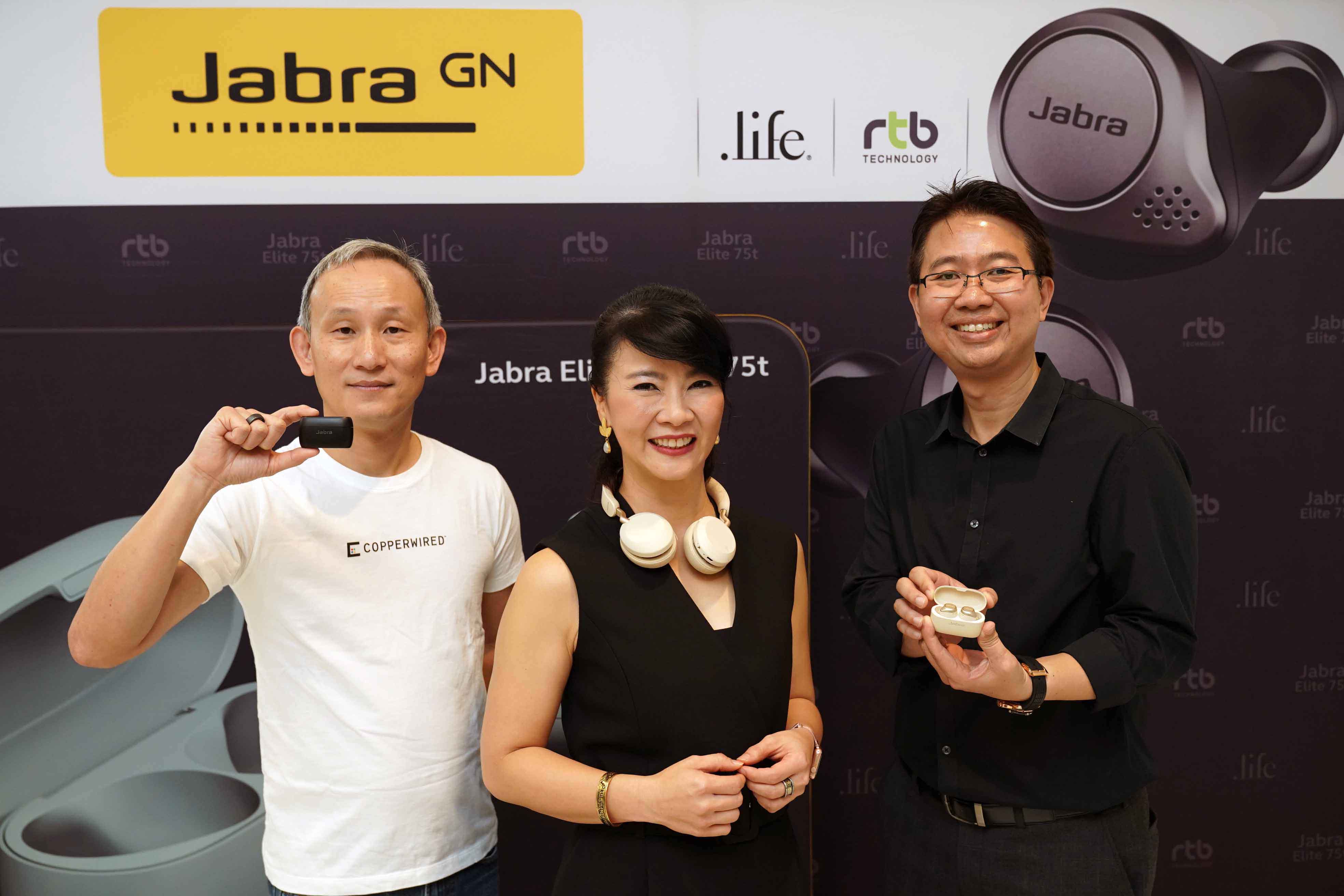 “อาร์ทีบี”ผนึก .life เปิดตัวหูฟังไร้สาย Jabra 3 รุ่นใหม่รับไลฟ์สไตล์ผู้บริโภค