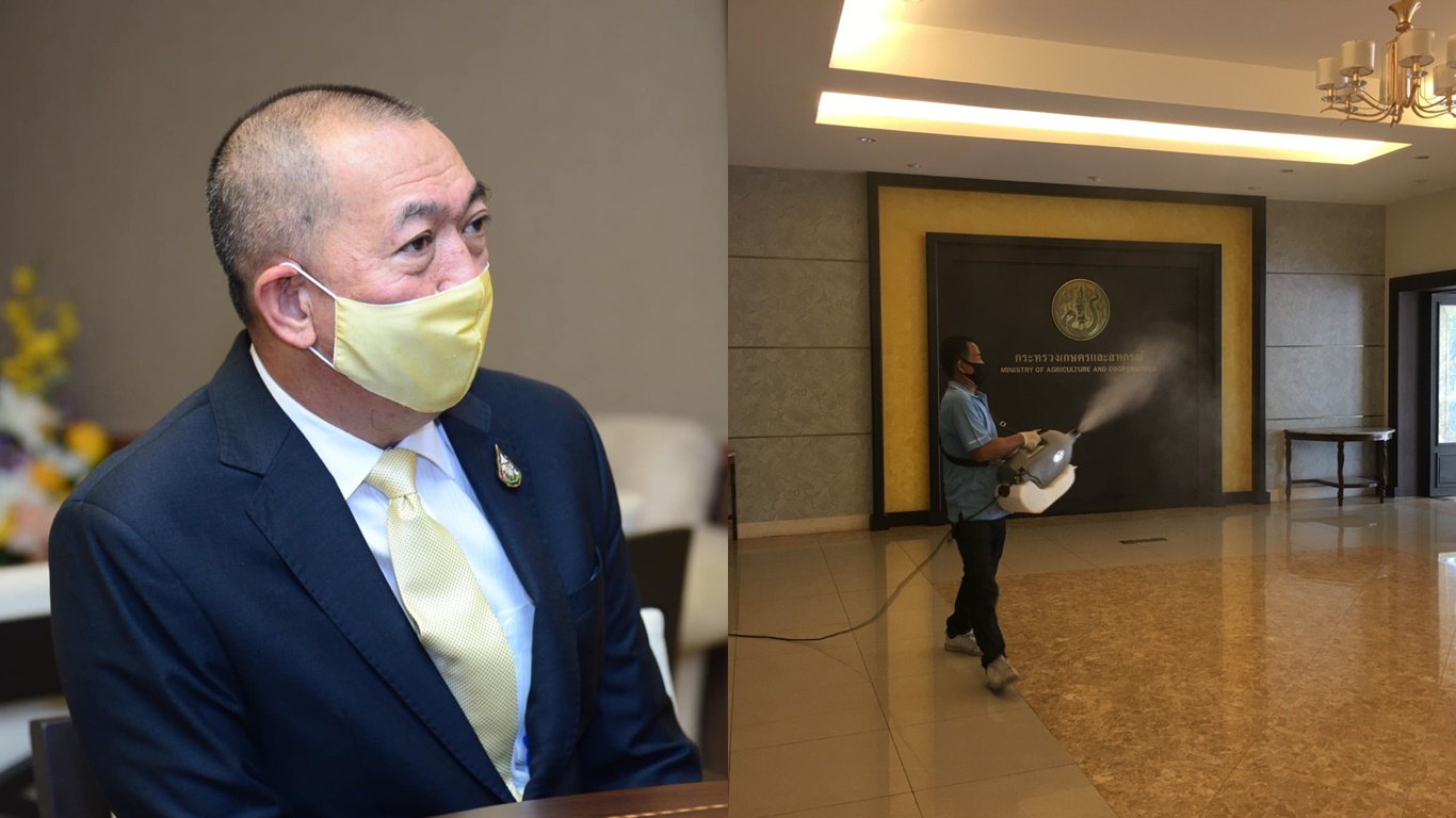 22 ชีวิต “สื่อมวลชน-ข้าราชการกระทรวงเกษตร” รอดโควิด หลัง “เฉลิมชัย” สั่งตรวจกลุ่มเสี่ยง