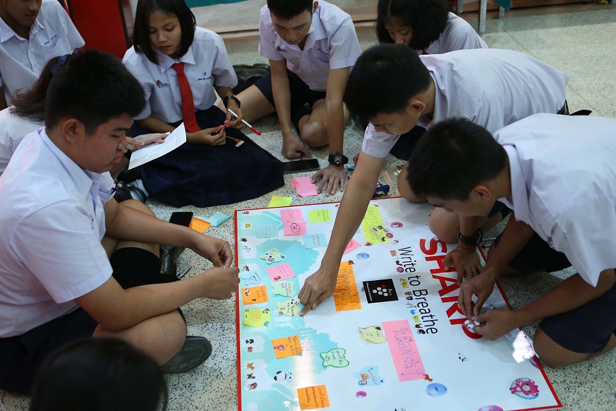 “ชาร์ป ไทย” สานต่อกิจกรรม ส่งเสริมเด็กไทยเรียนรู้สู้ภัยฝุ่น