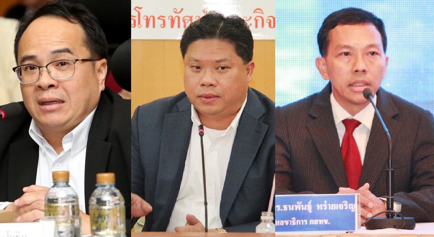 กสทช. เคาะ 3 “รองเลขาธิการ” ดันลูกหม้อ “สุทธิศักดิ์” ดูแลงานโทรคม-ต่ออายุ “ไตรรัตน์-ธนพันธุ์” อีกสมัย