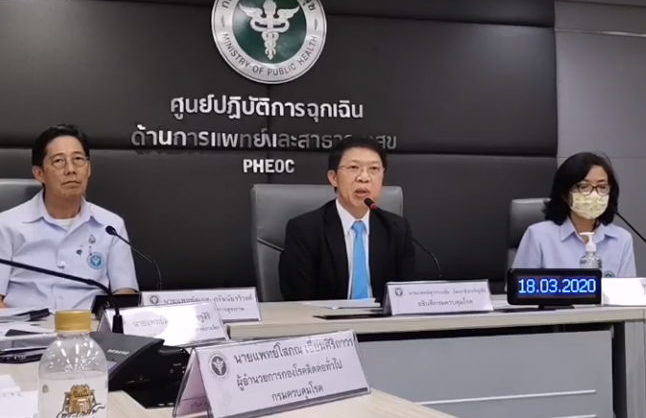 สธ.แถลงพบผู้ป่วยติดเชื้อโควิด-19 เพิ่มอีก 35 ราย จับมือกลาโหมซ้อมใหญ่แผนรับมือ 19 มี.ค.นี้