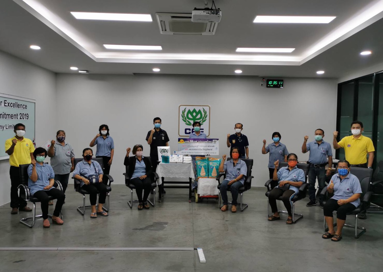 CPF หนุน รพ.สต.-อสม. เฝ้าระวังโควิด-19 ระดับชุมชน