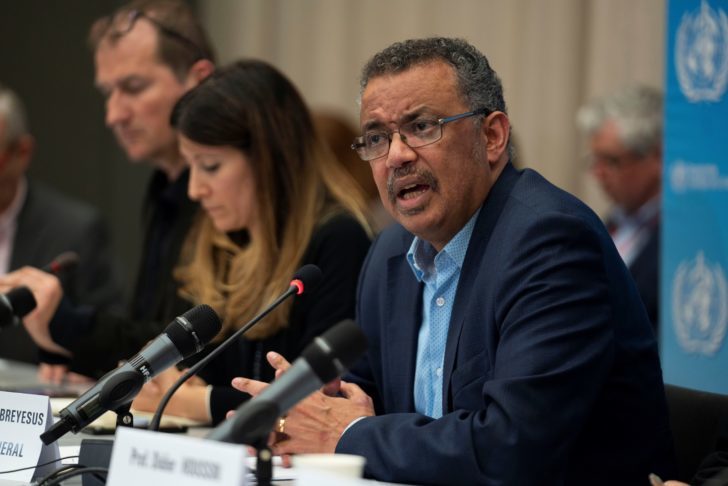 A news conference following the second meeting of the International Health Regulations (IHR) Emergency Committee for Pneumonia due to the Novel Coronavirus 2019-nCoV in Geneva